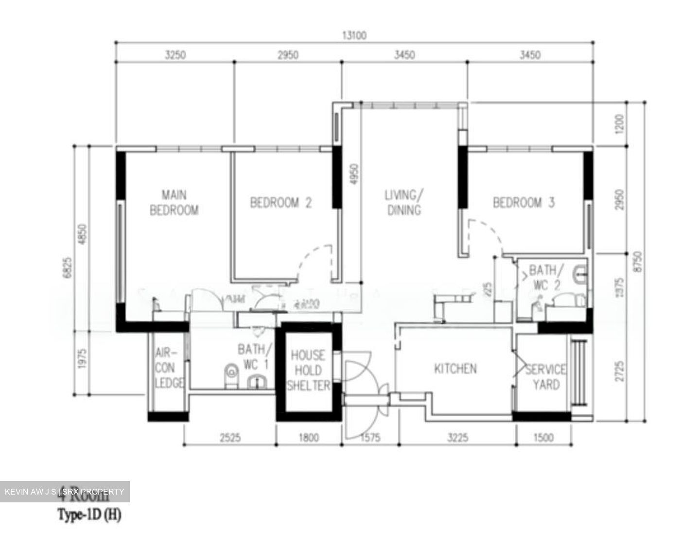 Blk 103B Alkaff Courtview (Toa Payoh), HDB 4 Rooms #502993441